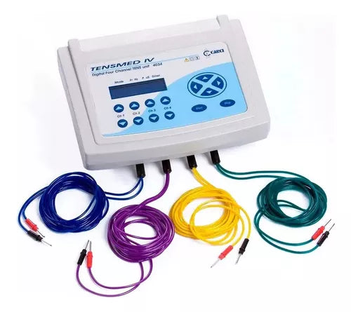 Tensmed 4 Eletroestimulador Para Fisioterapia 4 Canais