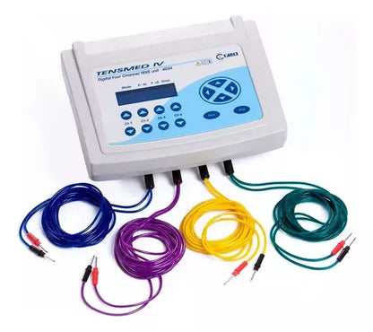 Tensmed 4 Eletroestimulador Para Fisioterapia 4 Canais