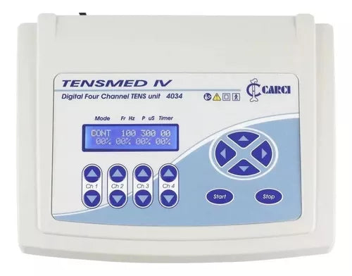 Tensmed 4 Eletroestimulador Para Fisioterapia 4 Canais