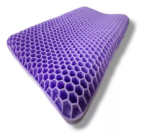 Travesseiro Hipoalergênico 3D Roxo Supermedy