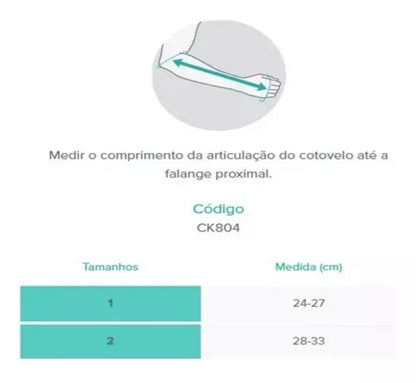 Tipoia Imobilizadora Velpeau, 3 Pontas Infantil Chantal Kids Tam:1