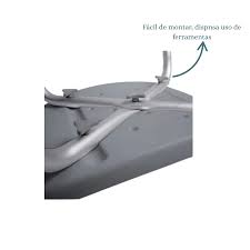Banco para Banho com Encosto 130kg — foto 3