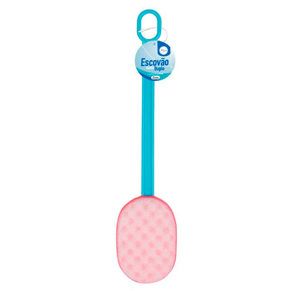 Escovão Banho Duplo 45cm Alça Longa — foto 2