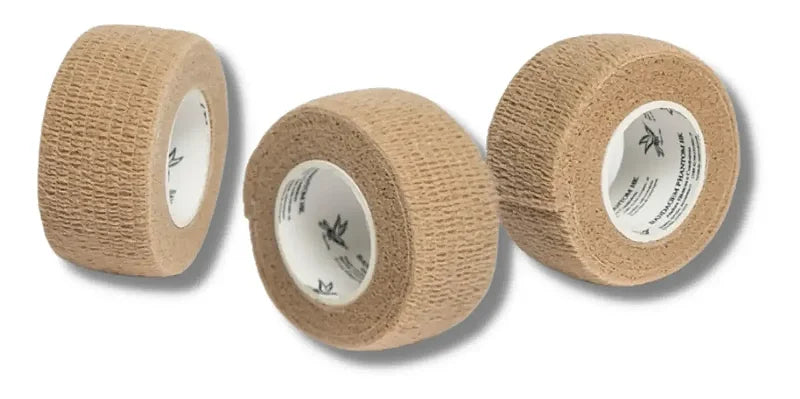 Bandagem Elástica Autoaderente 2,5cm Bege