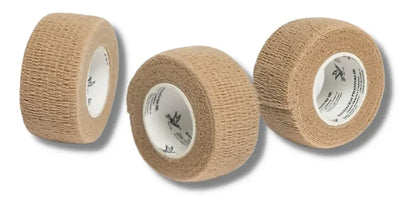 Bandagem Elástica Autoaderente 2,5cm Bege