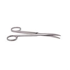 Tesoura Mayo Stille Curva 15cm Inox