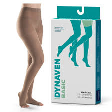 Meia Elástica de Compressão para varizes Meia calça Sigvaris Basic 20-30 mmhg Ponteira aberta Preta