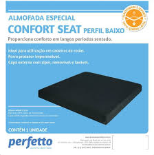 Almofada Confort Seat Perfil Baixo Látex — foto 2