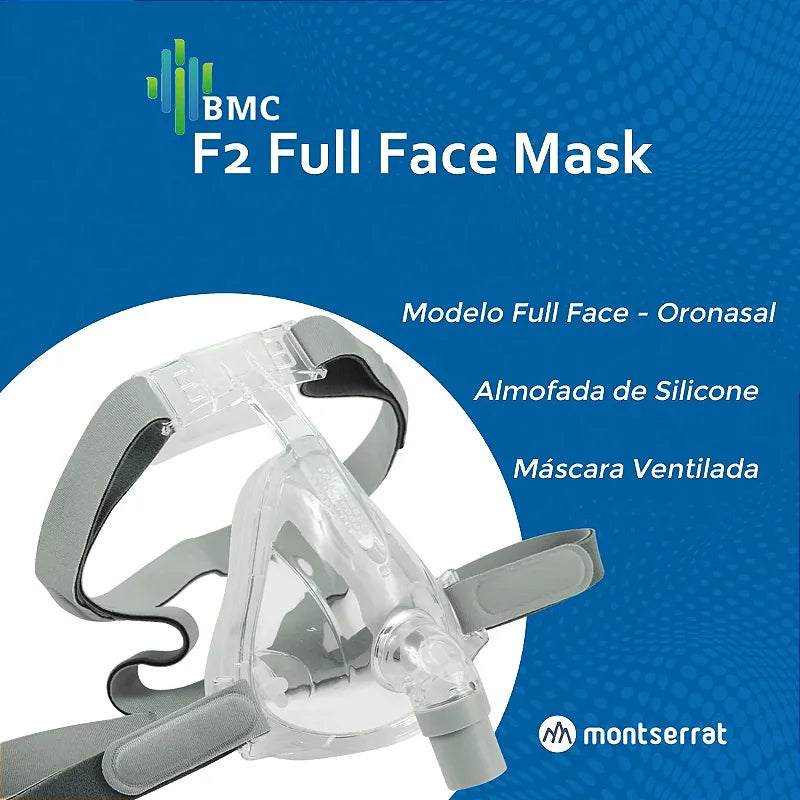 Máscara Oronasal CPAP Almofada Silicone — foto 4