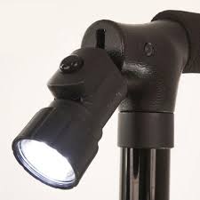 Bengala Dobrável com Luz Led Preta — foto 2