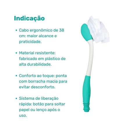 Bastão para Higiene Íntima Longevitech 38cm — foto 4