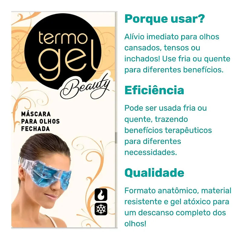 Máscara Para Olhos Termogel Quente e Fria — foto 2