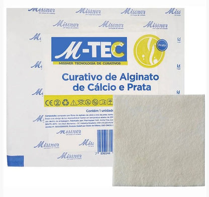 Alginato Cálcio e Prata 10x10cm Missner — foto 2