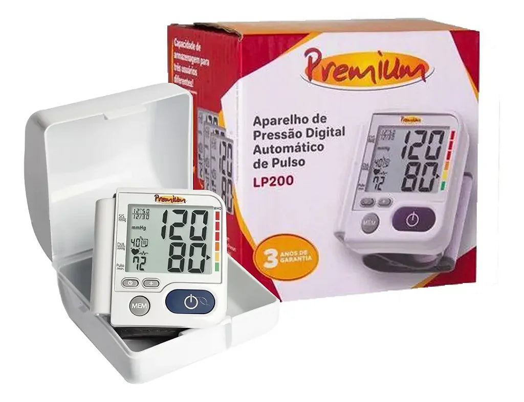 Aparelho De Medir Pressão Arterial Digital Automatico Lp200