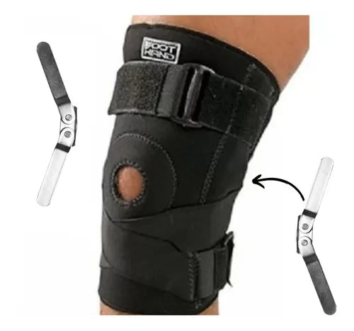 Joelheira Articulada Neoprene com Cintas