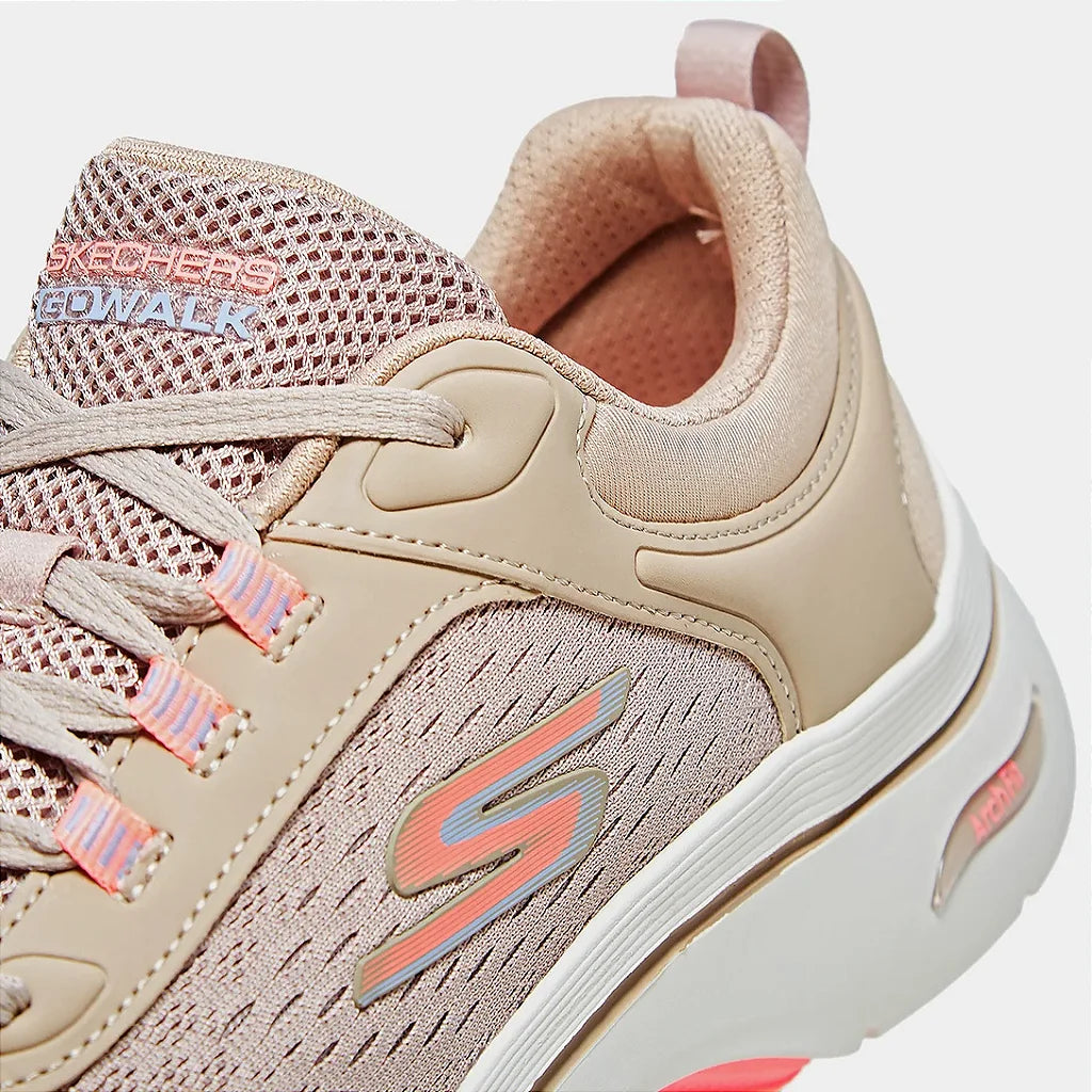 Tênis Skechers Go Walk Arch Fit 2.0 - Balin Feminino Corrida - Rosa