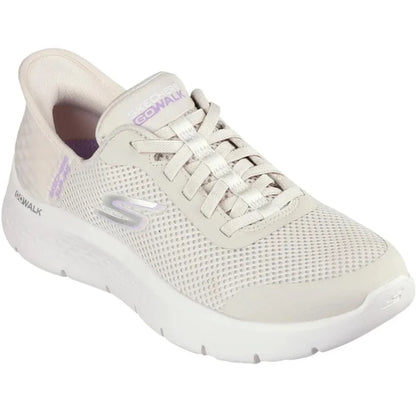Tênis Skechers Go Walk Flex Grand Entry Creme