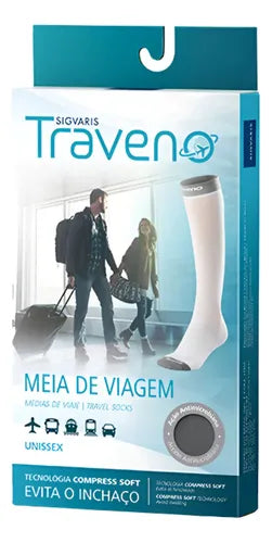 Meia Elástica Viagem 3/4 Traveno Sigvaris — foto 2