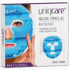 Máscara Térmica Gel Rosto Uniqcare — foto 2