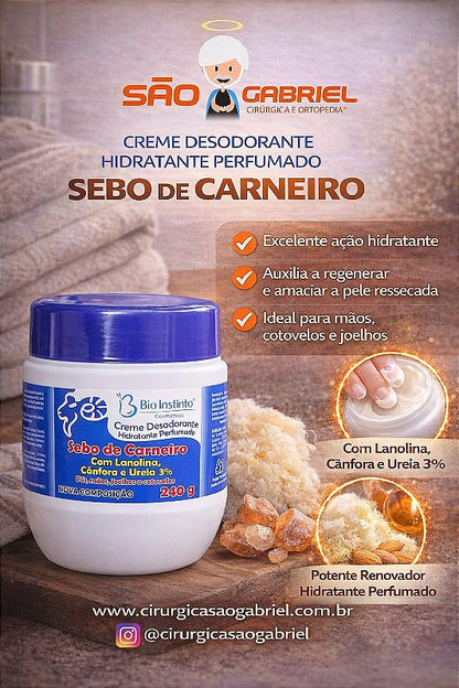 Creme Sebo de Carneiro 240g