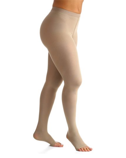 Meia Calça Compressão 20-30mmHg Ponteira Aberta — foto 2