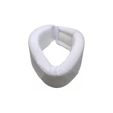 Colar Cervical de Espuma Infantil Branco — foto 2