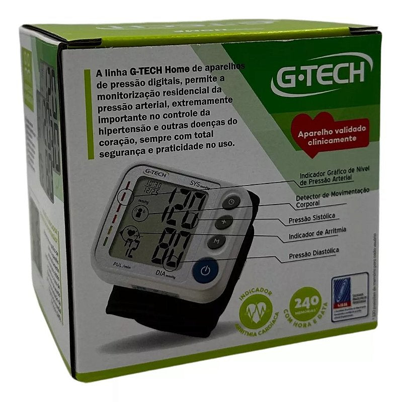 Aparelho Pressão Digital Pulso G-TECH — foto 5