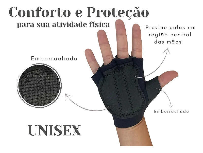 Luva Neoprene Academia Conforto Hidrolight — foto 2